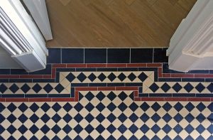 Victorian tile pattern