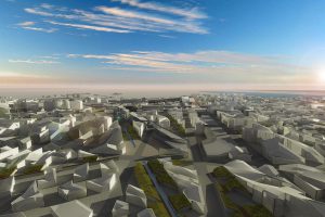 Parametric urban masterplan